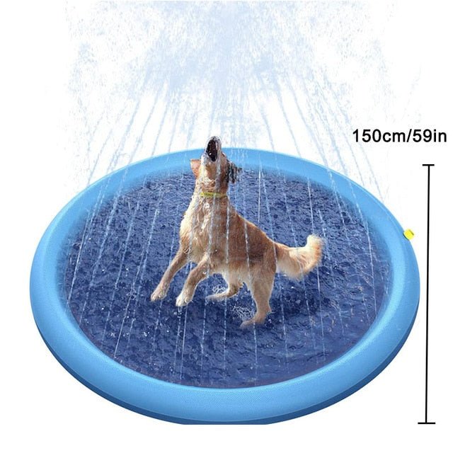 Pet Dog Sprinkler Pad Play Cooling Mat
