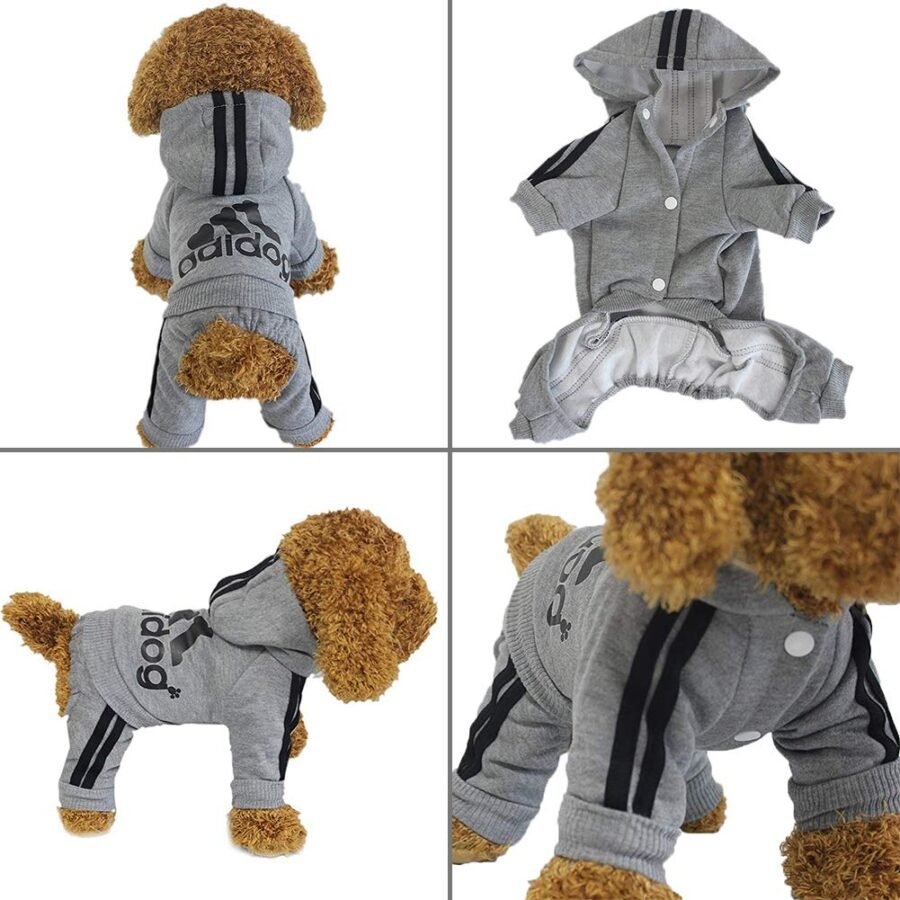 Adidog Hoodie | Small to Medium Dogs