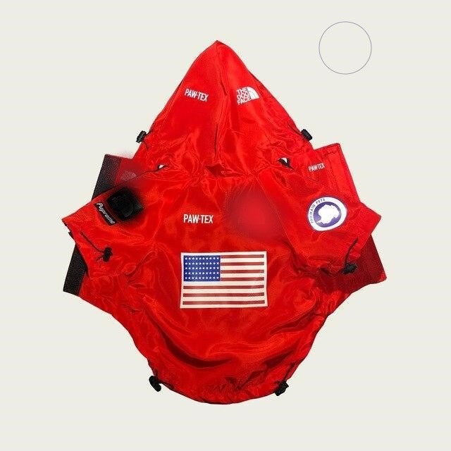 The Dog Face Windproof Waterproof Reflective Pet Cat Dog Jacket