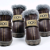 Dog Australia Waterproof Fleece-Lined Warm Dog Snow Boots