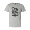 Dogs Books Coffee T-Shirt