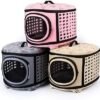Foldable Pet Dog Cat Puppy Handbag Carrier Cage