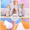 Plush Long Cat Body Pillow