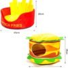 Hamburger French Fries Pet Bed