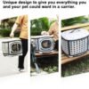 Foldable Pet Dog Cat Puppy Handbag Carrier Cage