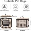 Foldable Pet Dog Cat Puppy Handbag Carrier Cage