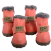 Dog Australia Waterproof Fleece-Lined Warm Dog Snow Boots