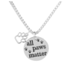 All Paws Matter Pendant Necklace