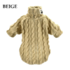 Winter Warm Knitted Turtleneck Sweater for Small Dogs or Cats