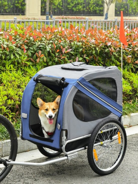Bike Trailer Cargo Cart for Dogs and Pets