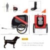 Bike Trailer Cargo Cart for Dogs and Pets
