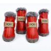 Dog Australia Waterproof Fleece-Lined Warm Dog Snow Boots