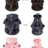 Luxury Soft Pet Dog Puppy Hooded Bathrobe