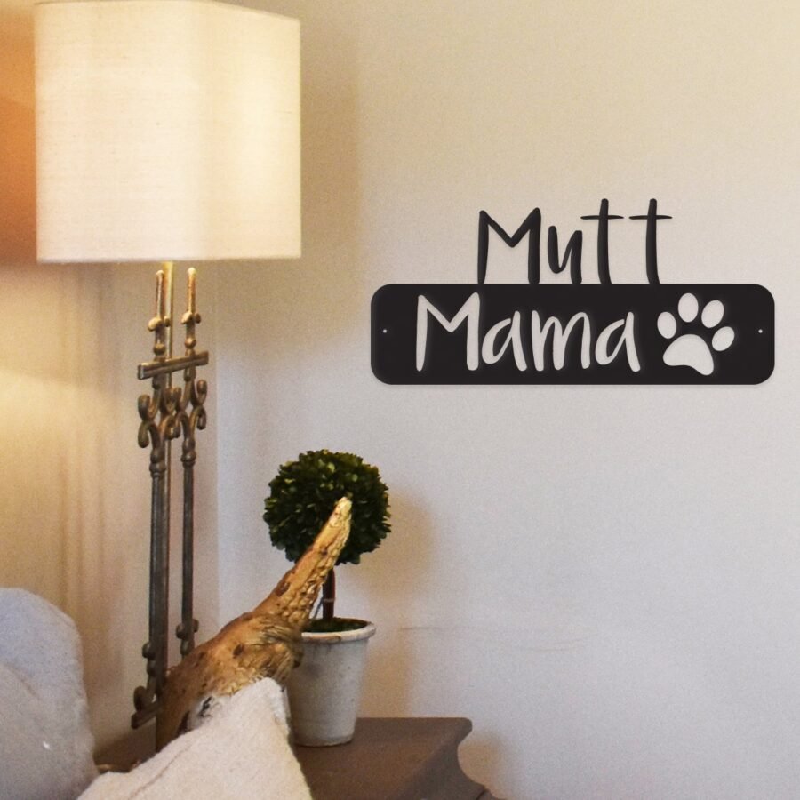 Mutt Mama - Metal Wall Art/D??cor