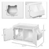 Cat Litter Box Nightstand End Table Enclosure
