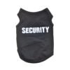 Security Clothing for Dogs Summer Pet T-shirt Costume