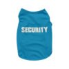 Security Clothing for Dogs Summer Pet T-shirt Costume