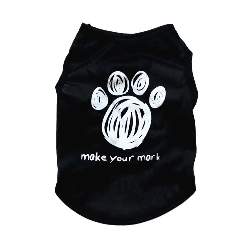 Security Clothing for Dogs Summer Pet T-shirt Costume