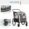 2-In-1 Pet Bike Trailer Stroller
