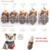 Dog Australia Waterproof Fleece-Lined Warm Dog Snow Boots