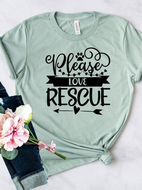 Please Love Rescue T-Shirt