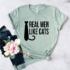 Real Men Like Cat T-Shirt