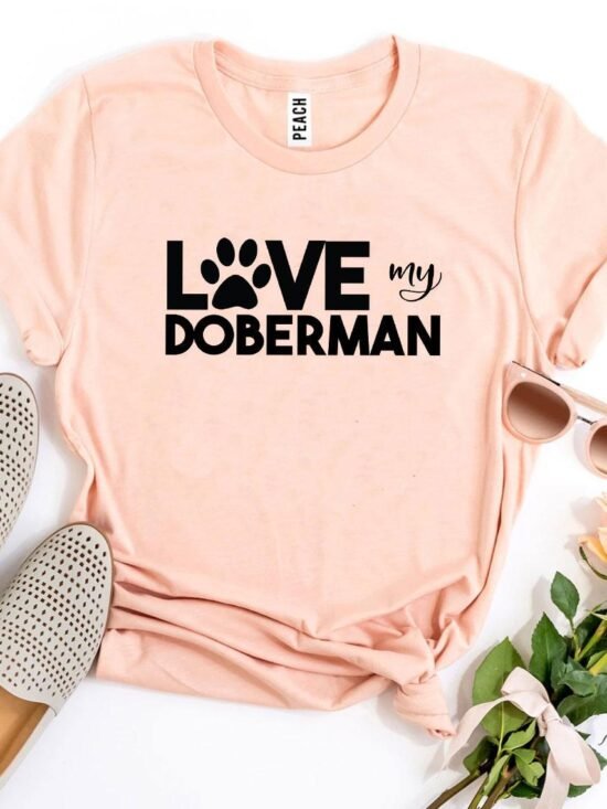 Love My Doberman T-Shirt