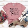 Easily Distracted By Cats & Books T-Shirt