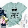 Cats Make Me Happy T-Shirt