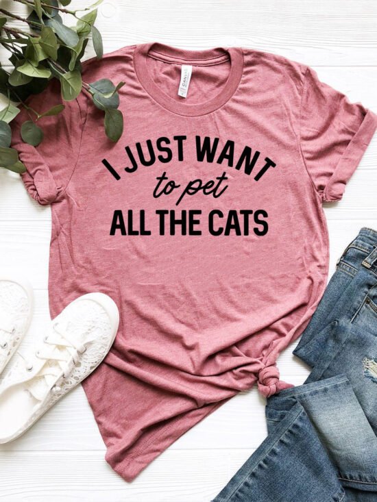 DT1344 I Just Want To Pet All The Cat