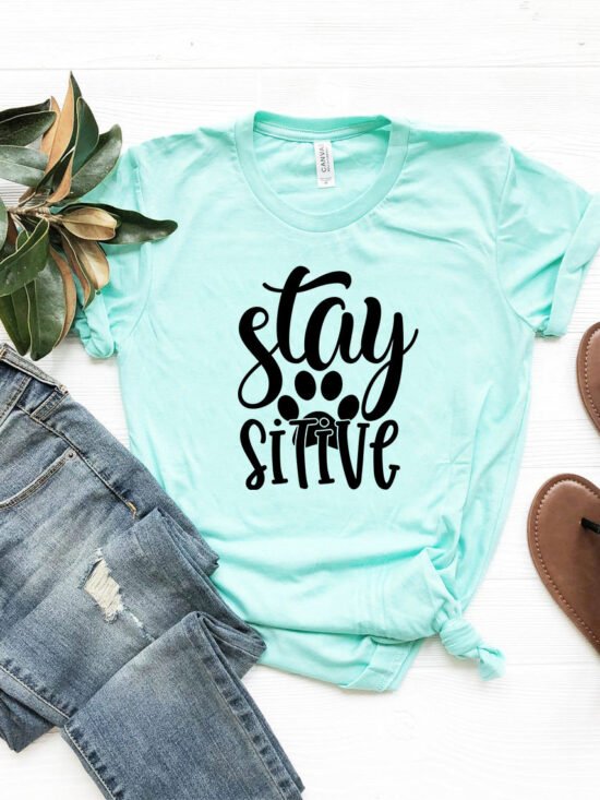 Stay Paw Sitive T-Shirt