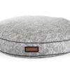 Round Pet Bed in Sapphire Spaniel