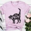 Cat And Words T-Shirt