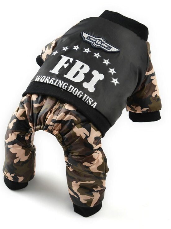 FBI Camouflage Coat |  Jumpsuit Pants