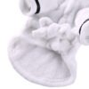 Luxury Soft Pet Dog Puppy Hooded Bathrobe