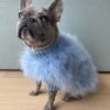Haute Couture Feathered Luxury Pet Sweater