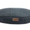 Round Pet Bed in Midnight Malamute